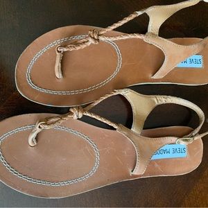 Steve Madden size 8 leather sandals